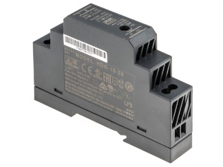 Schaltnetzteil für Hutschiene<br>100-240V AC / 24 V DC, 0,63A