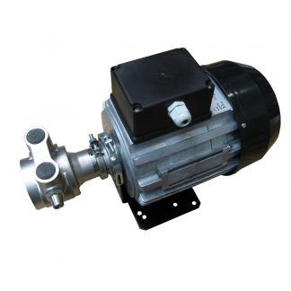 Drehschieberpumpe (Kopf & Motor)<br>Typ P211 (Edelstahl)<br>Leistung: 1050 LPH -276 GPH