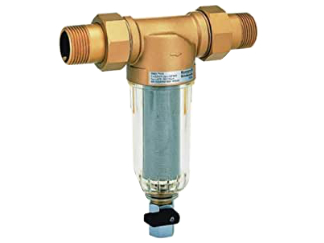 Sieb Rückspülfilter<br>( Feinfilter ) 3/4" sowie Außen-<br>gewinde 1"