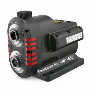 Kreiselpumpe mit Frequenzumrichter<br>Typ P801FU-550<br>mehrstufig, horizontal